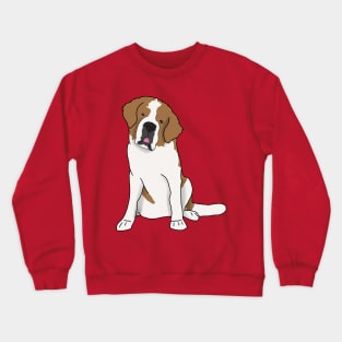 st bernard Crewneck Sweatshirt